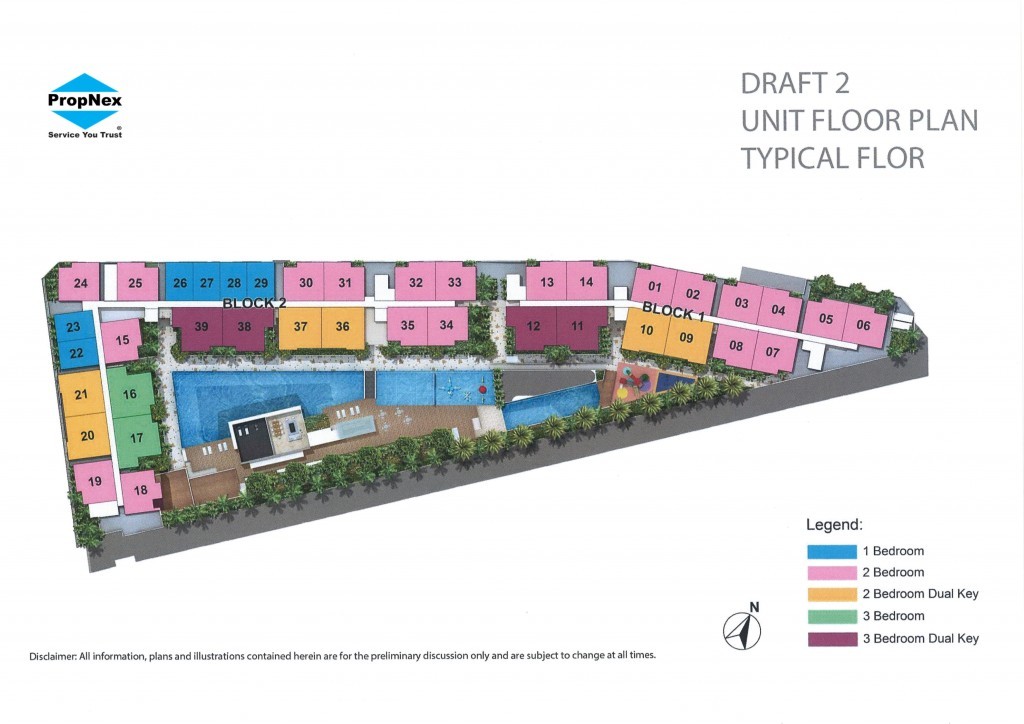 Kensington Square typical Site Plan | Condosingapore