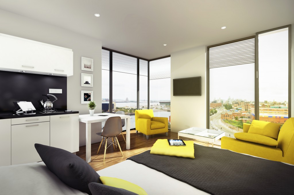 The Quarter at Liverpool | Studio Apartment | Apartments near Liverpool Central Station