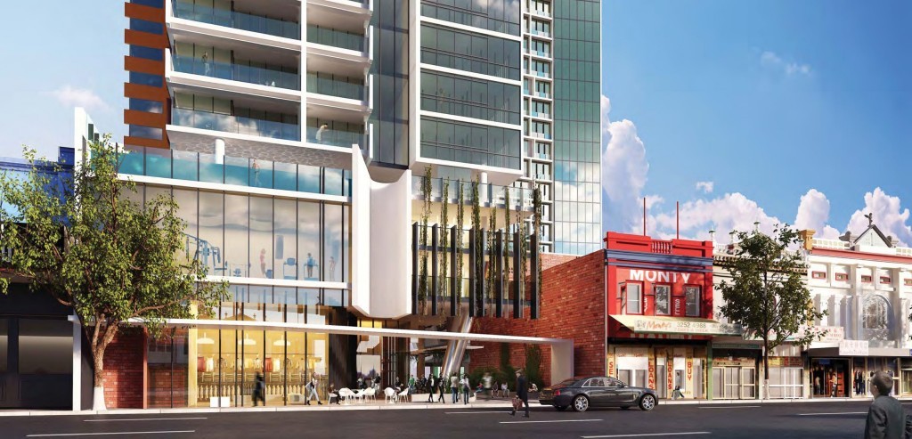 188 Wickham within 200 metres from Brisbane's Business District.