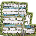Site & Floor Plan of Woodhaven Condominium.