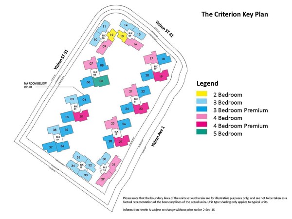 Criterion EC Floor plans and Location plan.